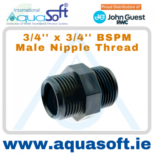 3/4'' x 3/4'' BSPM Male Nipple Thread